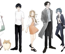TRPG用の全身立ち絵を描きます イメージ1