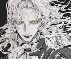 配信やグッズ等かっこ美しいラインアート描きます イメージ1