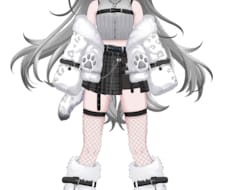Vtuber用のパーツ分けイラストを作成します イメージ1