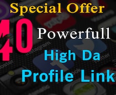最新SEO戦略！40 SEOバックリンクします 40 HIGH DA　SEOバックリンクサービスです。