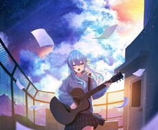綺麗で可愛い女の子のイラストをお描きします 世界に一枚だけのイラストをお描きします！