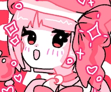 ポップで可愛い女の子のアイコン描きます イメージ1