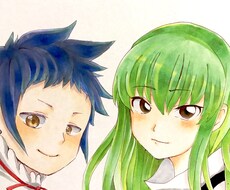 貴方の好きなキャラクターを描きます 目的のキャラクターの絵がなかなか無い方にもオススメ
