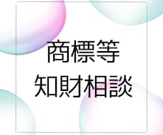 商標等知財について分らないことを30分相談できます イメージ1
