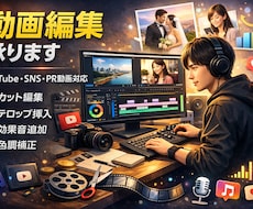 構成案から動画編集までお手伝いします イメージ1