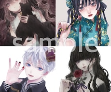 リアル〜アニメ系まで様々な絵柄のアイコンを描きます 絵柄、塗り方など指定できます！