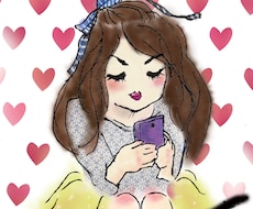 似顔絵、アイコン作ります イメージ1