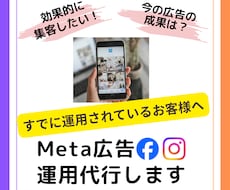 Meta広告(FB/IG)運用代行します せっかく出した広告、もっと効果的に活用しませんか？