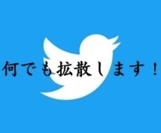 拡散して欲しい物をTwitterで拡散します 企業の宣伝や拡散して欲しい物がある人必見！！