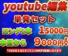 動画編集を単発依頼できます イメージ1