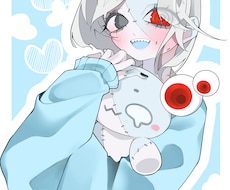 可愛らしいものからダークなものまで幅広く描きます イメージ1