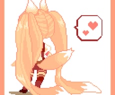 ドット絵でアイコンを描きます イメージ1