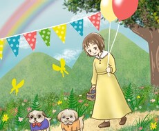 人気！育児漫画インスタグラマーが似顔絵描きます 細かいご要望にもお応えします！