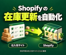 仕入先からShopifyへの在庫反映を自動化します イメージ1