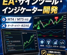 MT4・MT5でEA・インジケーター化します イメージ1