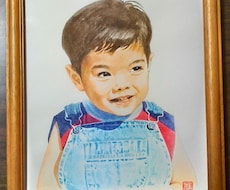 写真をもとに人物、ペットの似顔絵を描きます イメージ1