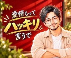 男女OK✌️悩み・迷いに愛情もってアドバイスします 仕事・人間関係・複雑恋愛…負のループを抜け出すお手伝いするで