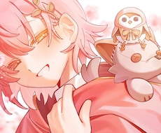 かわいいアイコン、ヘッダー描きます ふわふわで明るい見た人を癒せるような絵を描きます！