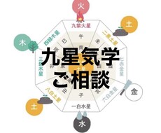リピーター様限定。九星気学によるご相談承ります お悩みや困りごとに九星気学の運勢に照らし合わせお伝えします