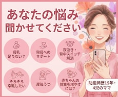 母乳・授乳・育児に関する相談にのります 先着5名様限定！出品記念半額サービス　妊娠・育児の悩み相談
