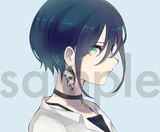 SNS用アイコン制作承ります 空気感のあるイラストを制作します
