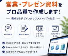 AIを活用して営業・プレゼン資料を作成します イメージ1