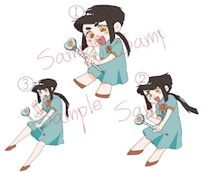 様々な用途ができるゆるい雰囲気のイラスト作製します