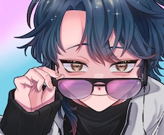 オリジナルSNSアイコン、ヘッダー描きます イメージ1