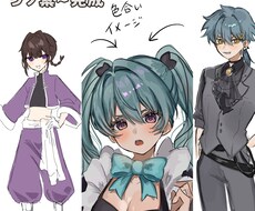最短2日！TRPG、立ち絵用イラストを描きます イメージ1
