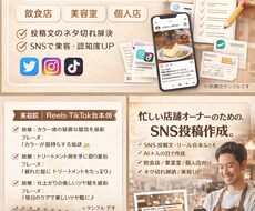 SNS投稿文・ショート動画を10本作成します イメージ1