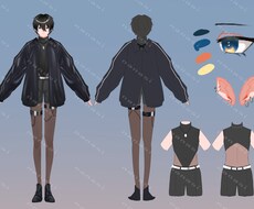 TRPGやYouTubeの立ち絵描きます イメージ1