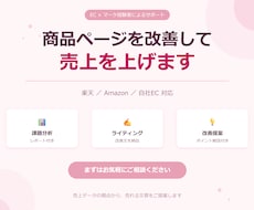 EC歴3年のデータ分析でページ改善して売上上げます イメージ1
