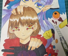 自己の感情を表現した作品を作成します イメージ1