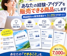 あなたの経験・アイデアを、企画書にします あなたの経験・知識・アイデアを整理し企画まで一緒に設計します