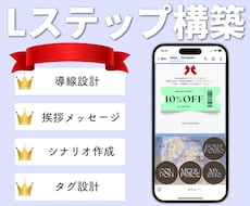 Lステップでステップ配信・自動化を丸ごと構築します イメージ1