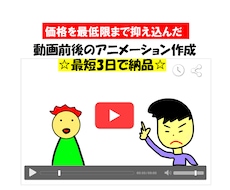 動画のオープニングアニメーションを制作します イメージ1