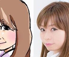 ★ポップに☆写真を元に似顔絵描きます。
