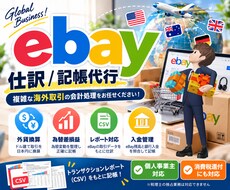 ebay(イーベイ)の仕訳/記帳代行いたします イメージ1