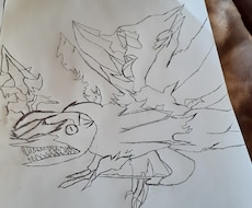 オリジナルモンスターを描いています イメージ1