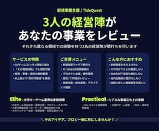 大手IT・通信・ゲーム出身役員が事業レビューします イメージ1