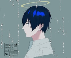 簡易背景付きアイコンイラストを描きます イメージ1
