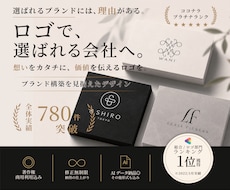 洗練された高級感、スタイリッシュなロゴ製作します 1位獲得のプロが担当します。初心者も大歓迎！aiデータ込み☆