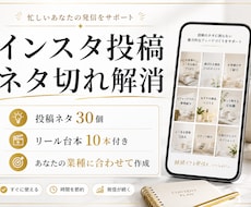 インスタ投稿ネタ30個作ります イメージ1