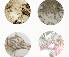 アイコン用のイラスト作成します ご希望のイメージを丁寧に描かせて頂きます。
