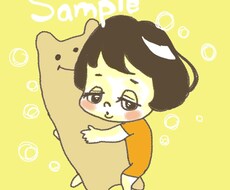 ねむねむ似顔絵をお描きします ねむねむな表情の似顔絵はいかがですか？