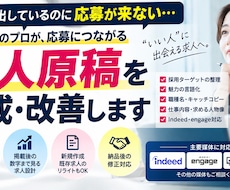 採用実務のプロが応募目線で求人を作成します 採用支援の実務経験を活かして求人を作成します