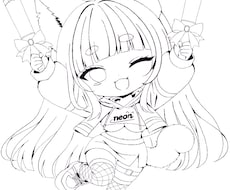 線画制作いたします イメージ1