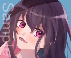 女の子のアイコンを描きます イメージ1