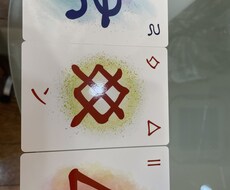 古代文字のヲシテ文字カードリーディングします イメージ1