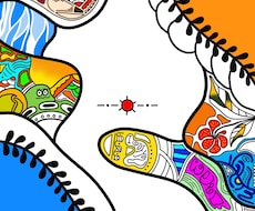 POPなロゴデザイン、看板デザイン描きます イメージ1